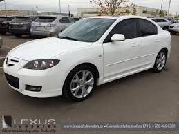 2008 models have good room for a compact car and the hatchbacks are especially versatile. Pre Owned White On Black 2008 Mazda Mazda3 2008 5 4dr Sdn Auto Gt Stony Plain Alberta Youtube