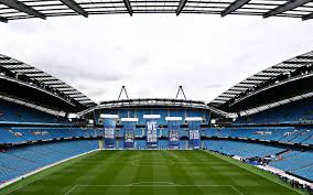All information about man city (premier league) current squad with market values transfers rumours player.official club name: Herunterladen Hintergrundbild Etihad Stadium City Of Manchester Stadium Manchester Grossbritannien Englisch Fussball Stadion Manchester City Fc Stadium Innenansicht Sudtribune Fussball Premier League England Mit Einer Auflosung Zu Uberwachen