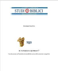 Complessivamente il numero di documenti ritrovati e. Il Vangelo A Qumran