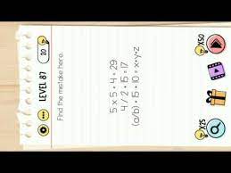 Maybe you would like to learn more about one of these? Brain Test Level 87 Find The Mistake Here Youtube