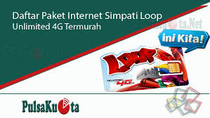 Lalu bagaimana cara daftar paket mahasiswa telkomsel 3g maupun 4g kartu as dan simpati loop, untuk itu silahkan simak ulasannya dibawah ini. Paket Internet Telkomsel Loop Unlimited Telkomsel Informa