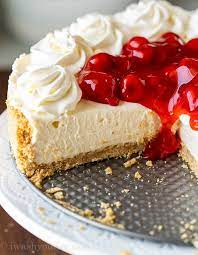 Easy No Bake Cheesecake Recipe Recipe Baked Cheesecake Recipe Easy No Bake Cheesecake Cheesecake Recipes