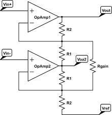 Op Amp Instrumentationamplifier Circuit Is A Type Of Differentialamplifier That Has Been Outfitted With In Electronics Circuit Circuit Buffer Amplifier
