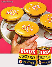 Birds Custard Powder Recipes Chocolate Peppermint Custard In 2020 Custard Powder Recipes Bird S Custard Custard Recipes