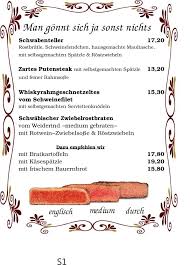 Speisenkarte Allergene Speisekarte Krabba Nescht Holzbronn In 2020 Speisenkarte Speisekarte Schweinelendchen