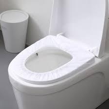 A disposable toilet seat cover is a temporary cover, usually paper or plastic, that is placed on an open toilet's seat ring to protect the user from contamination. China Disposable Toilet Seat Covers China Toilet Seat And Seat Cover Price