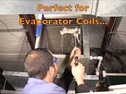 Plumbing, hvac, heating, pex, electrical Coiljet Portable Coil Cleaning System With Foaming Coil Cleaner Youtube