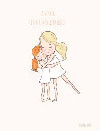 Pin By Lynette Officer On Rose Hill Designs Sisters Wall Art Childrens Wall Art Print Digital Art Prints
