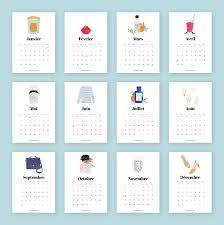 Calendrier 2019 La Paillette Blog Rennes Claire Illustratrice Et Graphiste Calendrier Calendrier Novembre Illustration