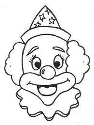 Payaso Para Colorear Payasos Para Colorear Payasos Infantiles Caras De Payaso