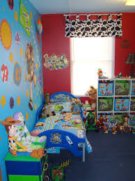 Toy Story Room We Re Doing Future Baby S Nursery Like Andy S Room But I Like The Cow Print Curtains Pr Toy Story Room Toy Story Bedroom Boys Bedroom Decor