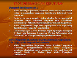 Boleh jadi kita membenci sesuatu, padahal apa yang kita benci itu justru mendatangkan manfaat slideshow 4096762 by dyllis. Teori Pengambilan Keputusan Ppt Download