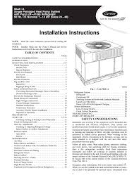 carrier 50jz guide instruction manual manualzz com