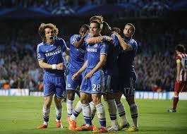 Fernando torres (chelsea) right footed shot from the centre of the box to the bottom left corner. Chelsea 1 3 Atletico Madrid Match Report Daily Mail Online