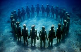 For the past several years, he has been shooting and sharing photos of the strange and scary deep sea creatures pulled up in his nets from the dark depths of the ocean floor. Creepy Yes Beautiful Too These Underwater Statues May Help Save Our Coral Reefs Upworthy