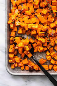 Easy Healthy Oven Roasted Butternut Squash Recipe Lecremedelacrumb Com Butternut Squash Recipes Roasted Roasted Butternut Squash Butternut Squash Recipes