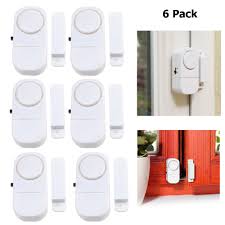 Its motion detecting 100db alarm will alert you immediately if someone enters the protected area. 2 Pack Lacoramo Door Chime130db Wireless Alarm Sensor 2 Remote Controls Door Entry Burglar Alert Security System For Protecting Kids Safety Home Bussiness Home Security Systems Citystore Safety Security