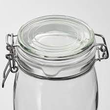 You'll find plenty of different shapes, sizes and styles. Korken Clear Glass Jar With Lid Height 30 5 Cm Ikea