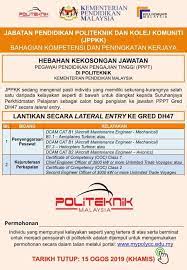 Maybe you would like to learn more about one of these? Alumni Uniklmiat Twitterren Individu Yang Mempunyai Kelayakan Seperti Yang Tertera Di Atas Serta Berminat Untuk Menjadi Pensyarah Di Politeknik Adalah Dijemput Untuk Mengemukakan Permohonan Secara Dalam Talian Melalui Portal Https T Co Xux0jvzn9y