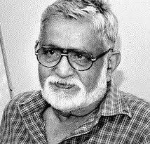 Famous Kannada Writer K P Poornachandra Tejaswi Writer Famous Square Glass
