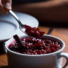 Tart Lingonberries Are Simmered With Brown Sugar Apple Cider Allspice Thyme And Cinnamon For A Swe Lingonberry Recipes Lingonberry Sauce Recipes Berry Sauce