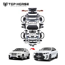 BMW X6 E71 Upgrade To G06 Facelift Body Kit Bonnet Head Lights Taillights –  Top Horse Auto