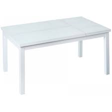 ▶meilleure photo pour votre projet! Table Pliante Exterieur Aluminium Blanche Cyril 3 Suisses