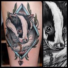 Brian Povak On Instagram Fun One Today Thank You Liz Lita Honey Badger Tattoo Badger Tattoo Honey Badger