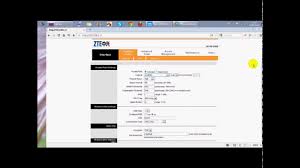 Sandi master router zte : Configuration Modem Zte Zvx10 W300 Youtube