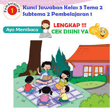 Lengkap Kunci Jawaban Kelas 3 Tema 2 Subtema 2 Pembelajaran 1 Kunci Jawaban Tematik Lengkap Terbaru Simplenews