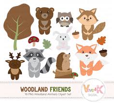 Images Of Cartoon Forest Animals Clipart