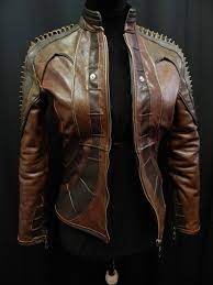 Inspired By Seven Of Nine Jacket From Picard Star Trek Real Etsy Real Leather Jacket Leather Jacket Jackets