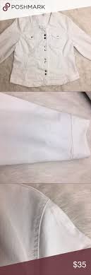 Dressbarn White Jean Jacket White Jean Jacket Jean Jacket White Jeans