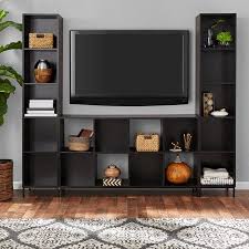 Mainstays Cube Storage Home Tv Entertainment Center Espresso Walmart Com Living Room Entertainment Center Living Room Entertainment Home Entertainment Centers