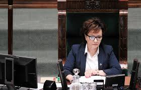 Kuchcinski zarządził posiedzenie sejmu, opozycja mogła tam juz wejść. Atak Smiechu Marszalkini Sejmu Co Z Powaga Urzedu