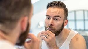 An ingrown hair occurs when a shaved or tweezed hair grows back into the skin. Should I Trim My Nose Hair Ohio State Medical Center