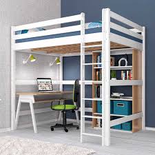 Tim kinderbett hochbett jugendbett mit rutsche in natur 200x90 cm. Hochbett Holger 140 Weiss Lackiert Buche Massiv Vollholz Hochbett Kinder 140x200 Littlesavannah Com