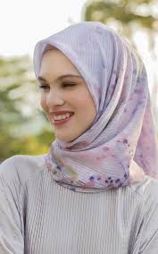 Sombra Scarf Lavender White