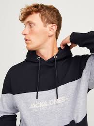 Veste Sweat Capuche Jack Sweat Homme Jack Et Jones JACK JONES Sweatshirt  'JJELegacy' In Black ABOUT