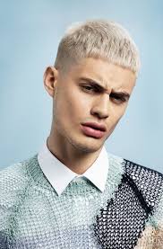 Now it's time to apply the bleach mixture to your hair. Short Bleach Blonde Crop Men Blonde Hair Bleach Blonde Short Bleached Hair