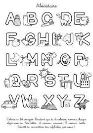 L Abecedaire A Colorier Apprendre L Alphabet Alphabet Maternelle Abecedaire A Imprimer