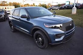 2020 Ford Police Interceptor Norsea Blue Metallic Ford Police Police Cars Police