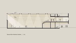Ein 1 Preis Querschnitt C Dietrich Untertrifaller Architekten Architektur Zeichnungen Architektur Sporthalle
