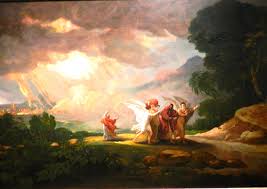 Fleeing Sodom Benjamin West Bible Art Sodom And Gomorrah Detroit Institute Of Arts