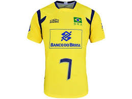 Baixe o app e ganhe descontos. Camisa Oficial Brasil Volei Modelo I Olympikus Camisa De Time Magazine Luiza