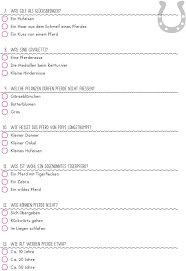 In diesem quiz für kinder ab 10 jahren wird es wirklich knifflig. Dieses Pferde Quiz Konnen Sie Den Pferde Freundinnen Vorlesen Zum Selberankreuzen Geben Oder Als Kleines 1 2 Oder 3 Veranstalten Pdf Free Download