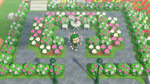 My Pink And White Hedge Garden Animalcrossing In 2020 Animal Crossing New Animal Crossing Animal Crossing Characters