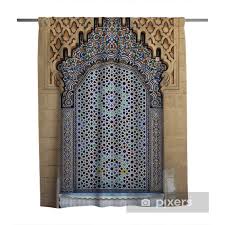 Get 5% in rewards with club o! Moroccan Fountain With Mosaic Tiles In Rabat Morocco Shower Curtain Pixers We Live To Change