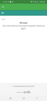 All from our global community of web developers. Forum Not Load On Android Webview Sso Time Out Vanilla Forums