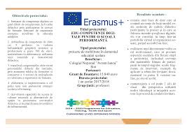 In acest sens se recomanda sa fie utilizat un model scrisoare de intentie existent pe internet. Colegiul NaÈional Avram Iancu Ètei